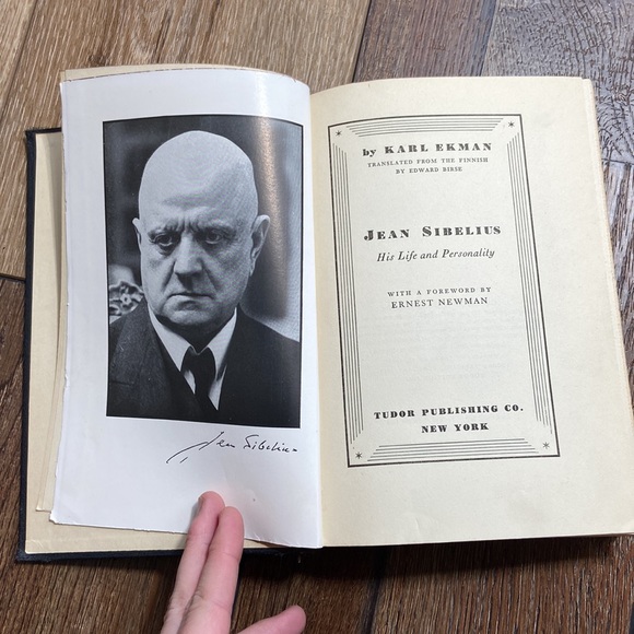 Jean Sibelius His Life and Personality by Karl Ekman Hard Cover Vintage Book - Picture 2 of 16